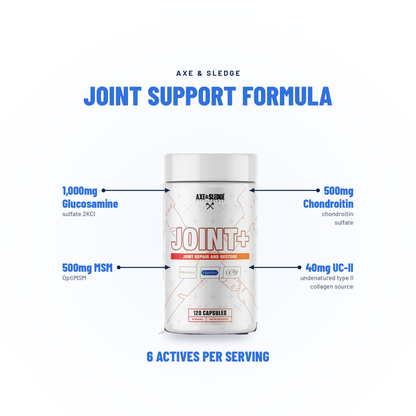 JOINT+ // JOINT & MOBILITY SUPPORT - AXE & SLEDGE SUPPLEMENTS