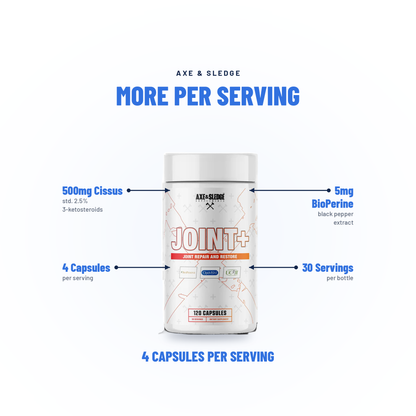 JOINT+ // JOINT & MOBILITY SUPPORT - AXE & SLEDGE SUPPLEMENTS