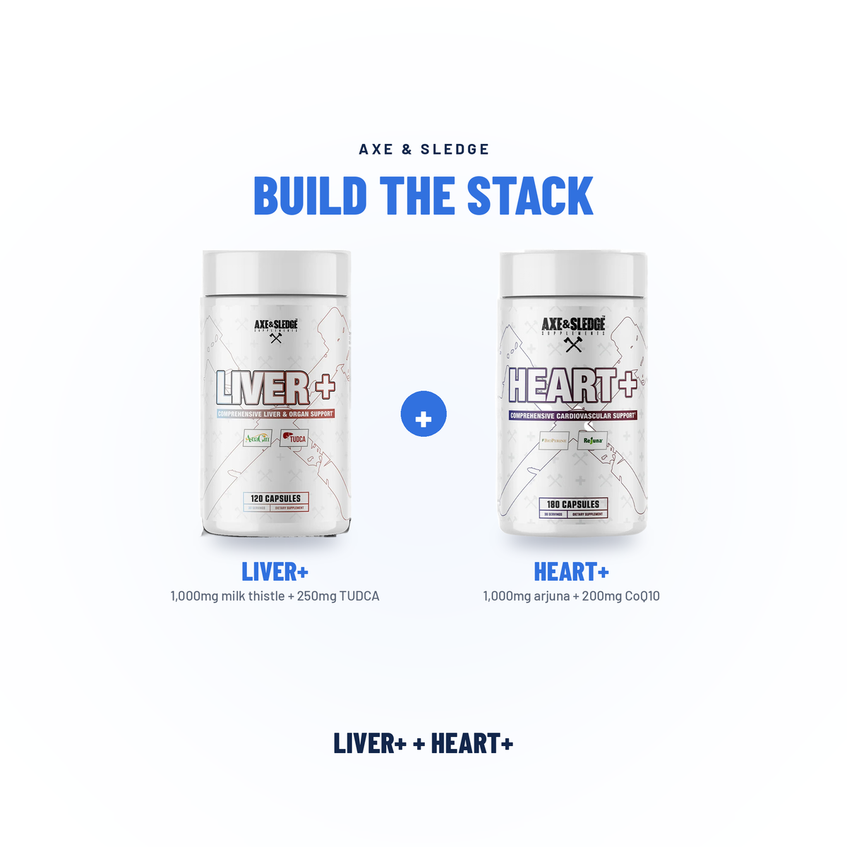 LIVER+ // LIVER & ORGAN SUPPORT - AXE & SLEDGE SUPPLEMENTS