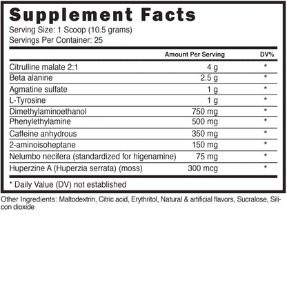 Dust X  Pre-Workout- Blackstone Labs