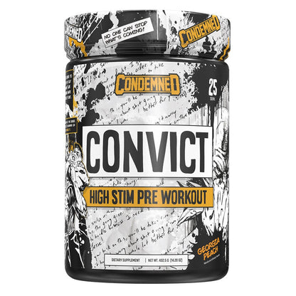 Convict New Pre Workout - Condemned Labz