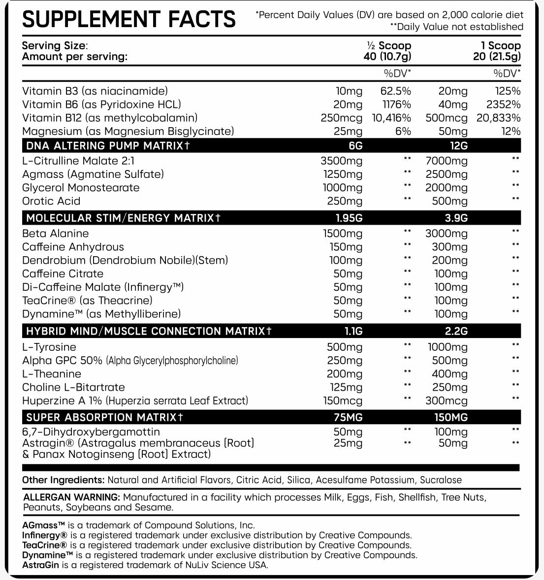 HYBRID-SYN – HIGH-STIM PERFORMANCE & FOCUS - SYNFUL SUPPLEMENTS