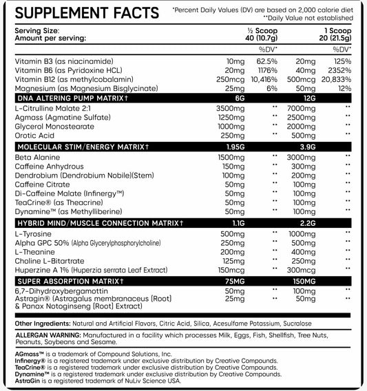 HYBRID-SYN – HIGH-STIM PERFORMANCE & FOCUS - SYNFUL SUPPLEMENTS