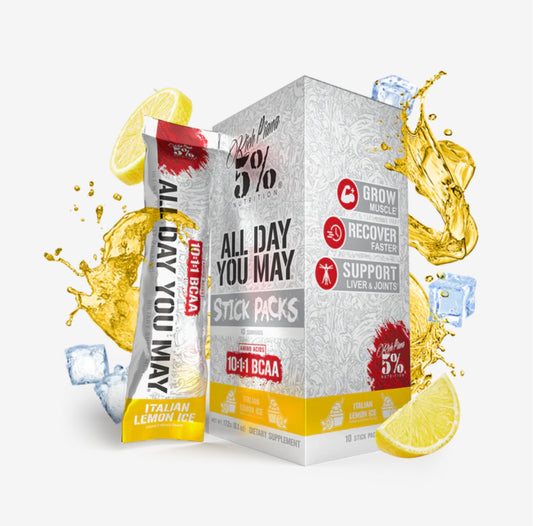 All Day You May Stick Packs 10:11 BCAA- 5%Nutrition