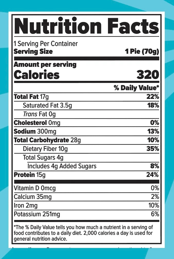 Cookie - Oatmeal Protein Pie - Redefine
