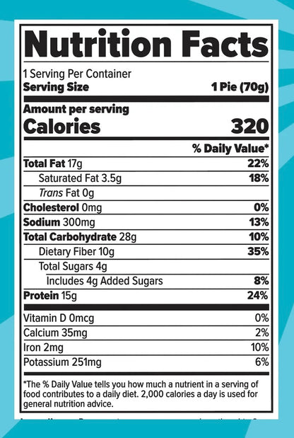 Cookie - Oatmeal Protein Pie - Redefine