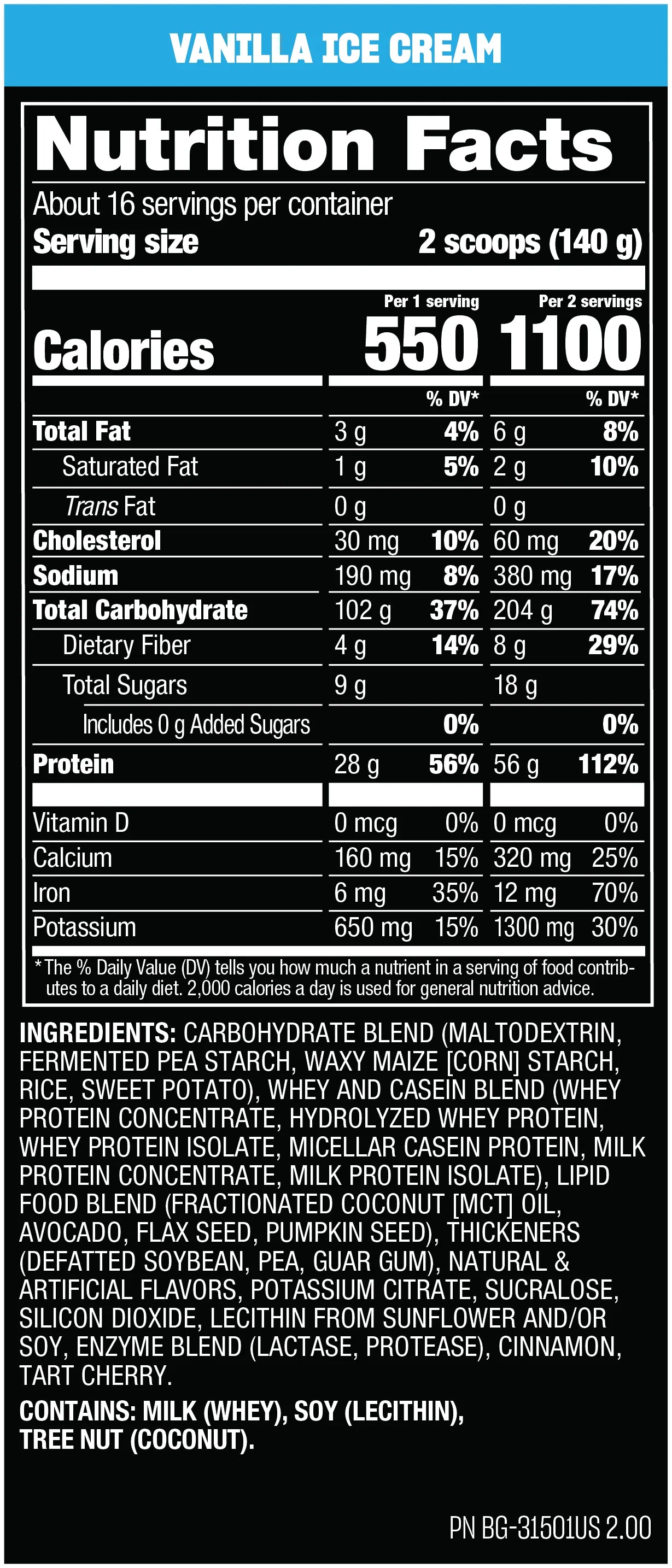 MUSCLE MASS GAINER - MUTANT