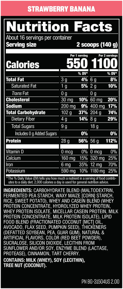 MUSCLE MASS GAINER - MUTANT