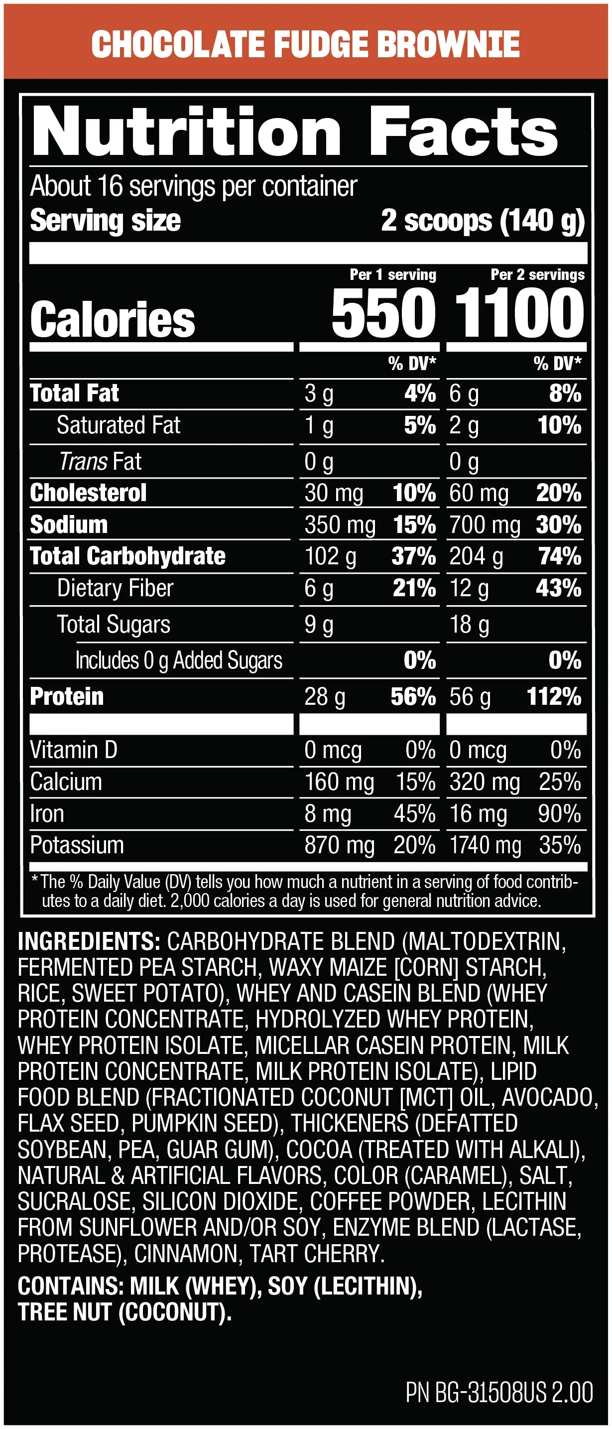MUSCLE MASS GAINER - MUTANT