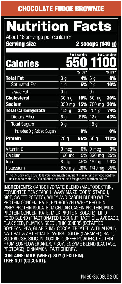 MUSCLE MASS GAINER - MUTANT