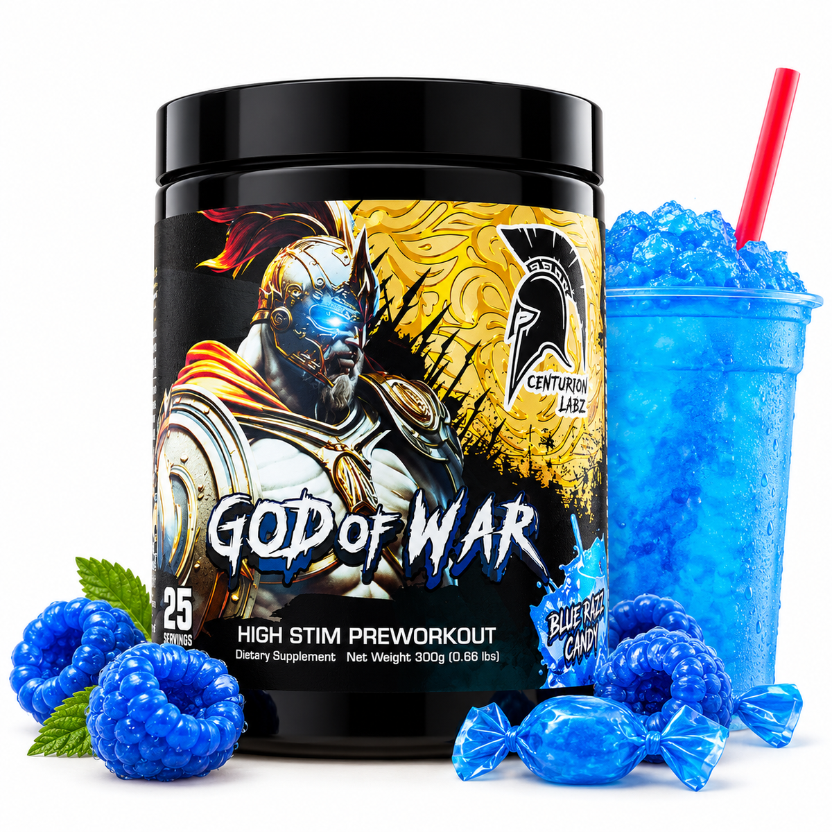 God of War Preworkout (High Stim)- Centurion Labz