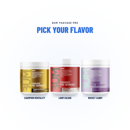 Bum Thavage Pre-Workout - Raw Nutrition