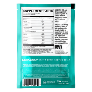 Premium Whey Isolate To-Go Packet - LGXNDS