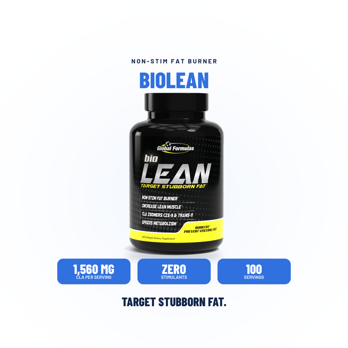 bioLEAN - Target Stubborn Fat - Global Formulas