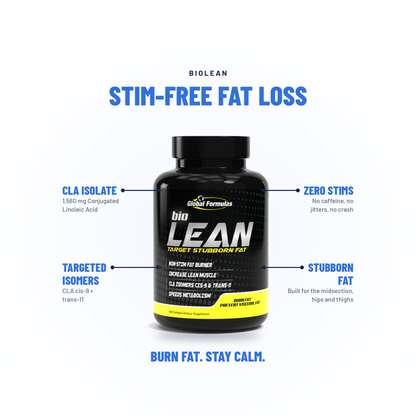 bioLEAN - Target Stubborn Fat - Global Formulas