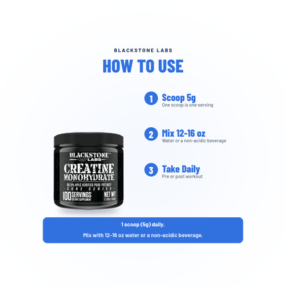 Creatine Monohydrate - Blackstone Labs