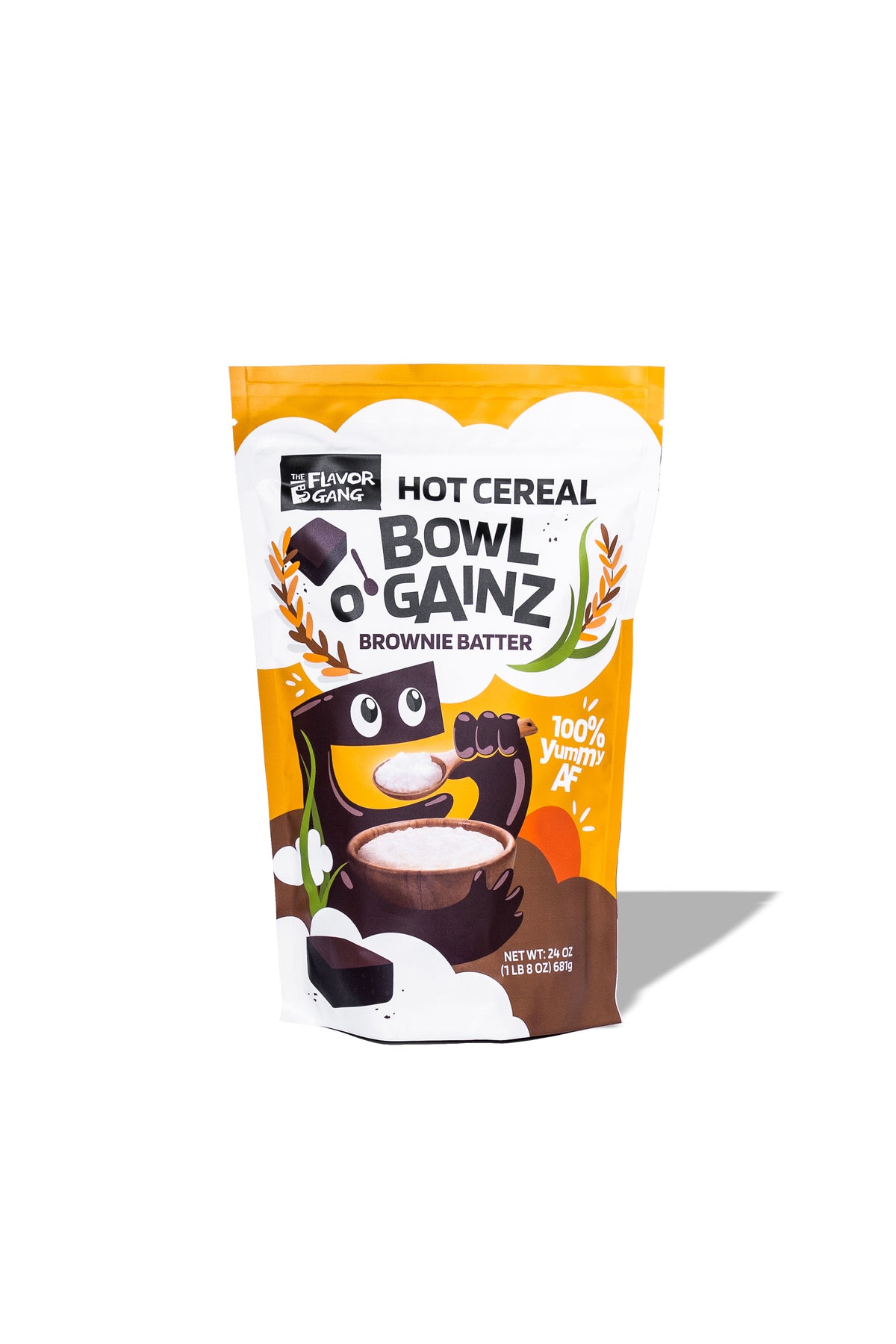 Bowl Gainz Hot Cereal – 24 oz - The Flavor Gang