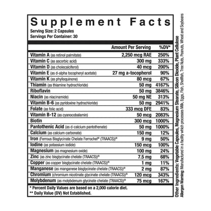 Multi Vitamin - Axe and Sledge