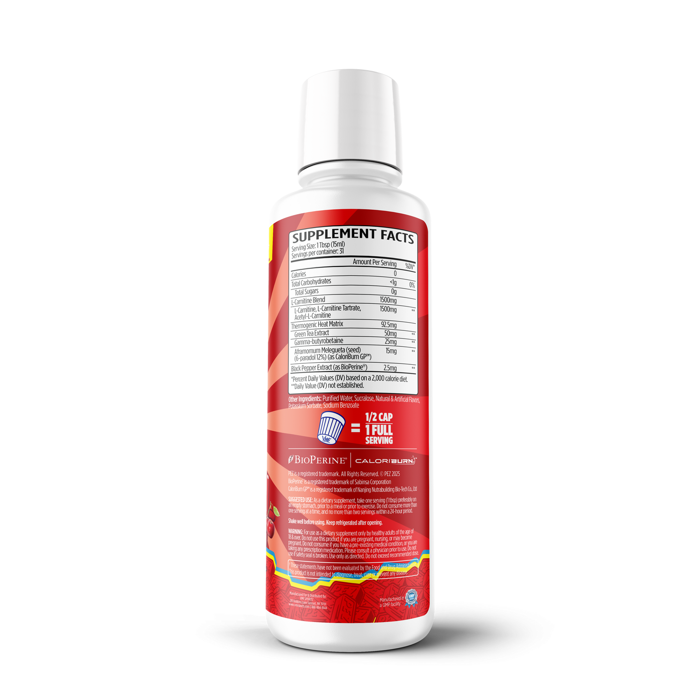 L-Carnitine 1500 Heat - VMI Sports
