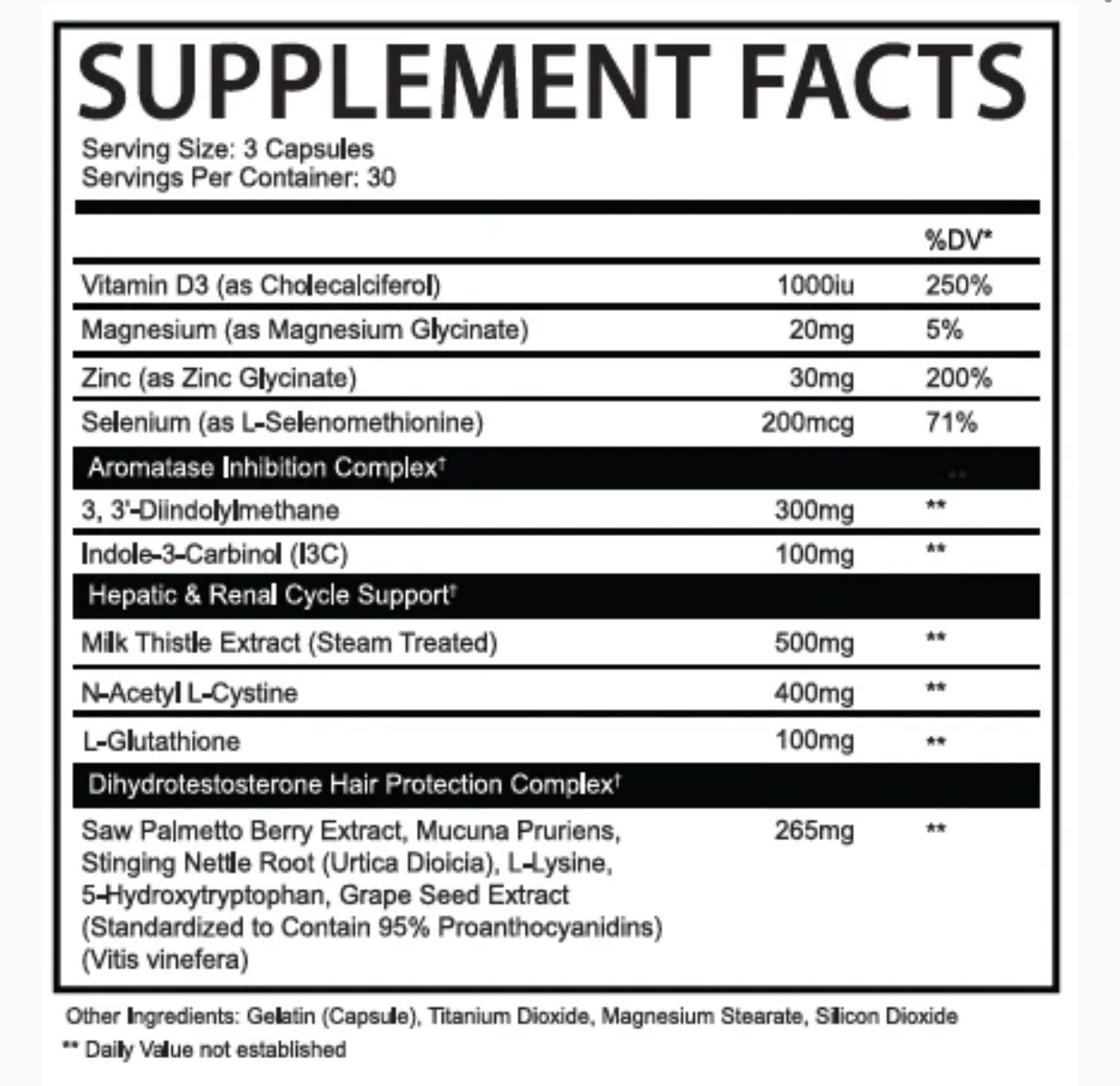 Estrozole Anti Estrogen  - After Dark Supplements
