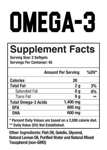 Omega-3- Axe&Sledge