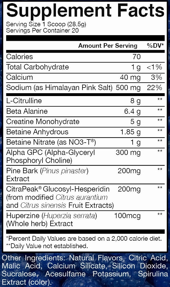 Thuper Pump - Raw Nutrition