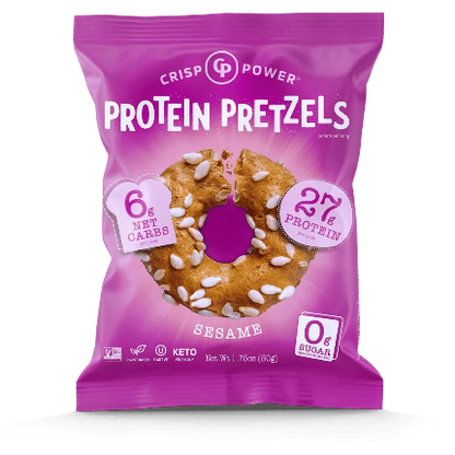 Protein Pretzels by Crisp Power