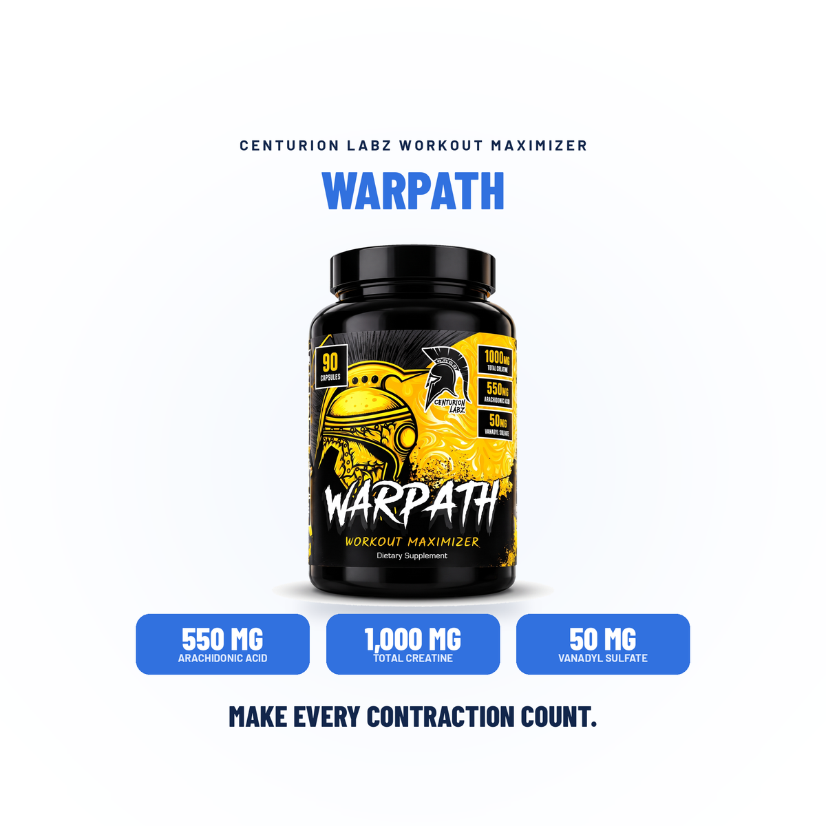 Warpath Creatine Muscle Volumizer - Centurion Labz