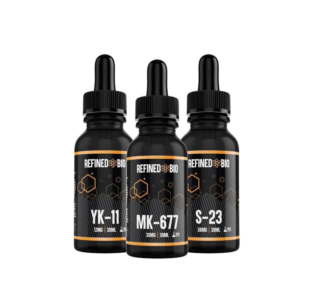 Y.Kショップ S-23 + MK677 + YK-11 Bundle - Refined Bio – Prime Sports Nutrition