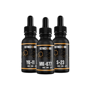 S-23 + MK677 + YK-11 Bundle - Refined Bio