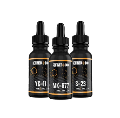 S-23 + MK677 + YK-11 Bundle - Refined Bio