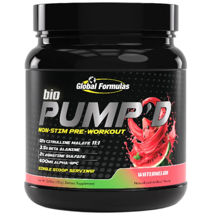 Bio Pump’d Non-Stim Preworkout - Global Formulas