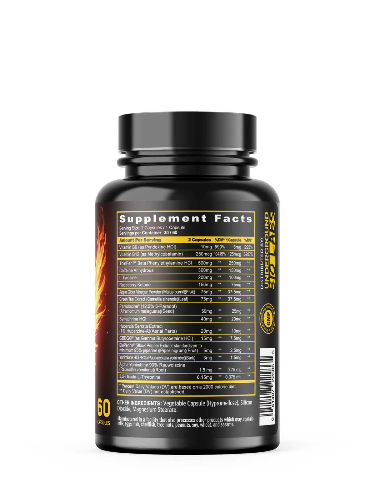 CUTS - Extreme Thermogenic Burner - Panda Supplements