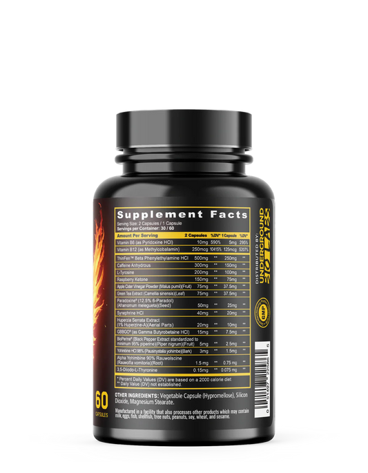 CUTS - Extreme Thermogenic Burner - Panda Supplements