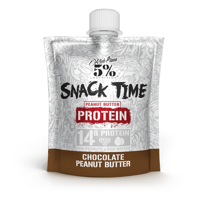 Snack Time Protein - Peanut Butter- 5% Nutrition - Prime Sports Nutrition