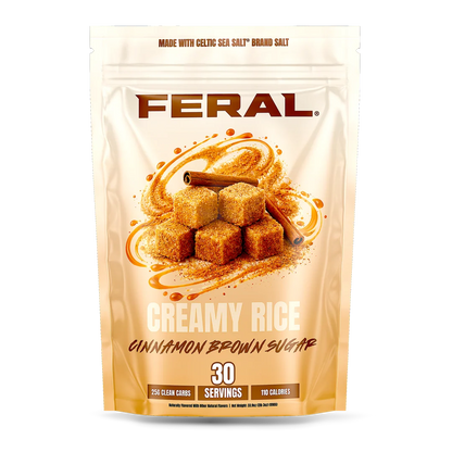 CREAMY RICE / Gluten & Dairy Free = (30) Servings - Feral Supps