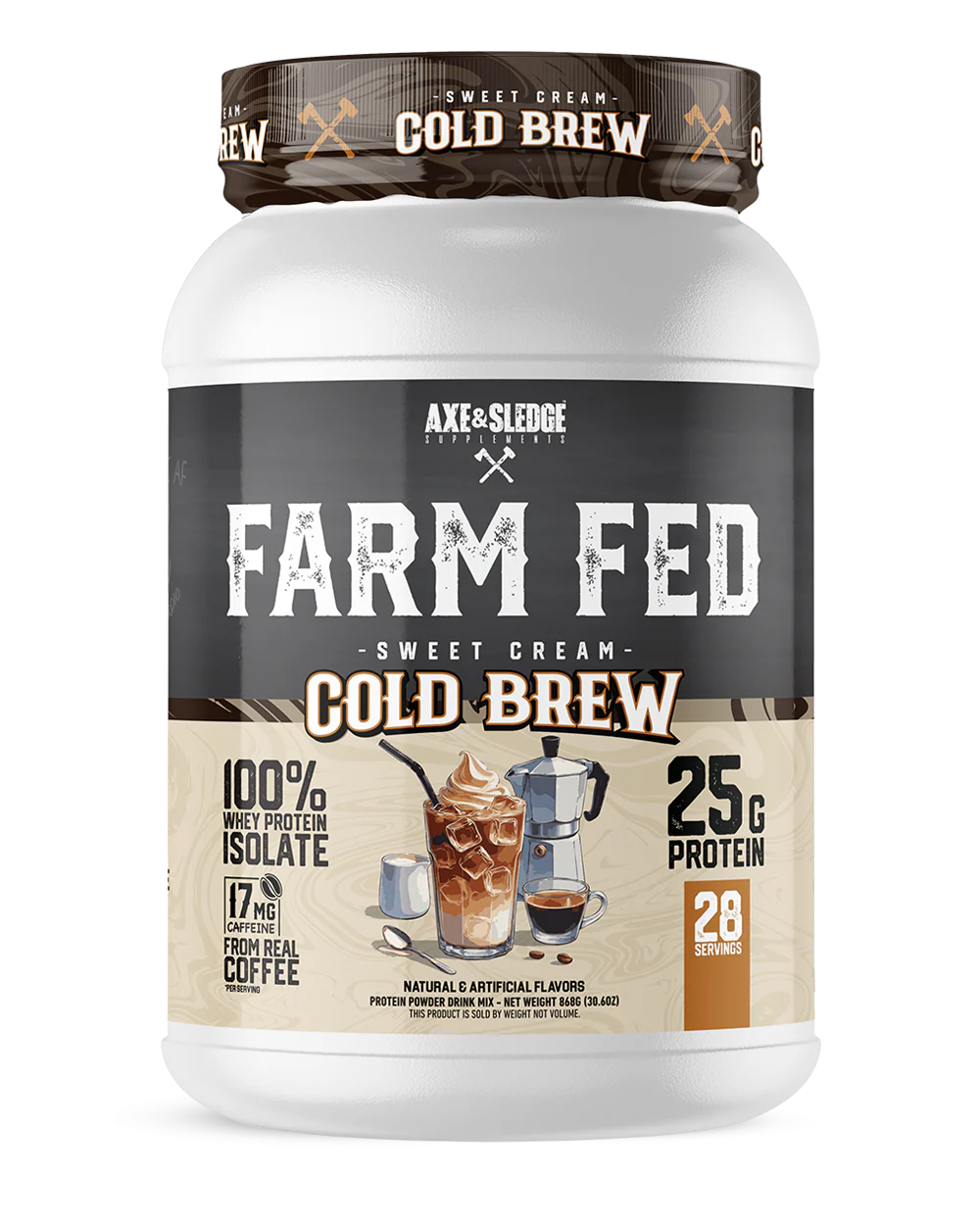 FARM FED // 25G PROTEIN - AXE & SLEDGE SUPPLEMENTS