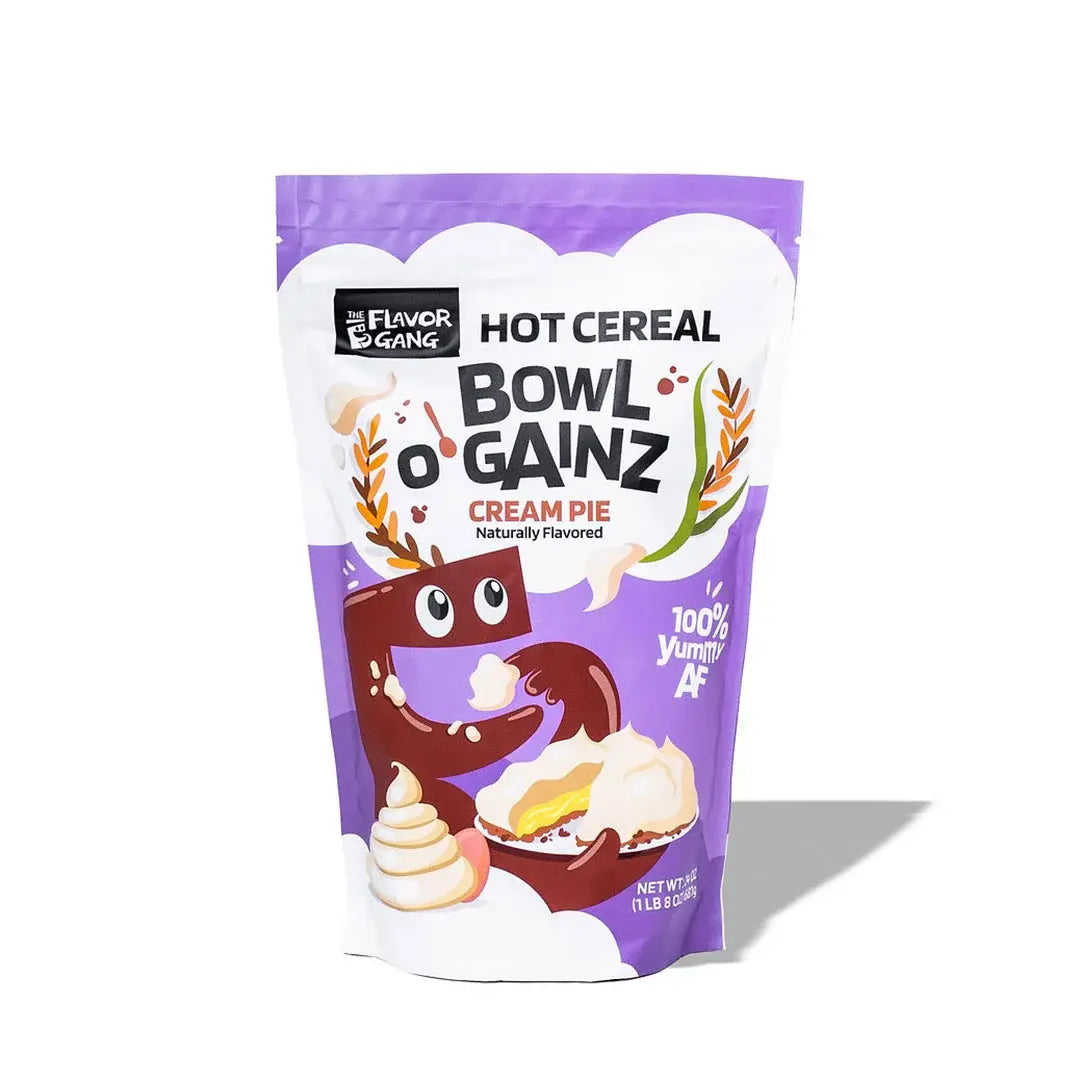 Bowl Gainz Hot Cereal – 24 oz - The Flavor Gang