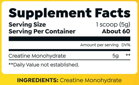 Creatine Monohydrate - HTLT