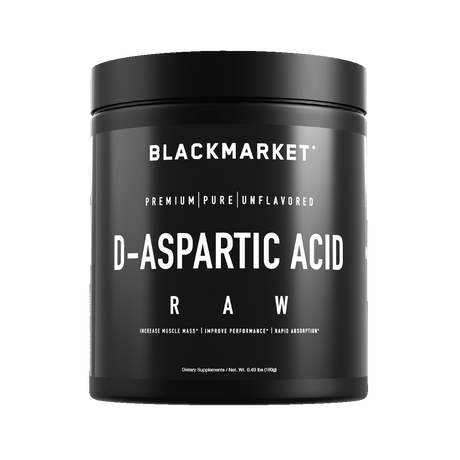 D-Aspartic Acid - BlackMarket - Prime Sports Nutrition