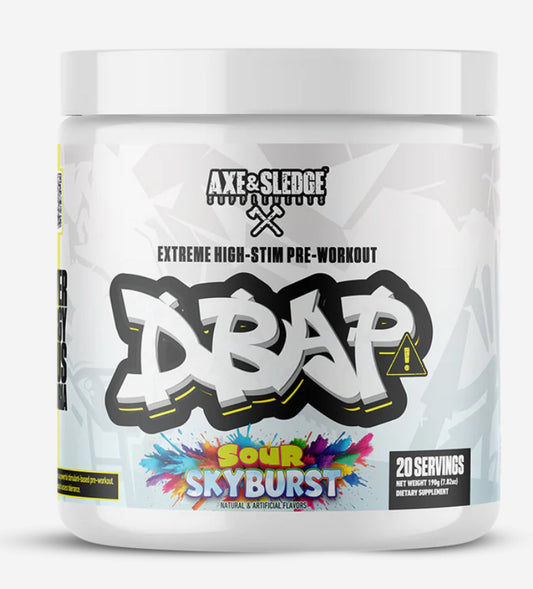 DBAP // EXTREME HIGH-STIM PRE-WORKOUT  Axe & Sledge