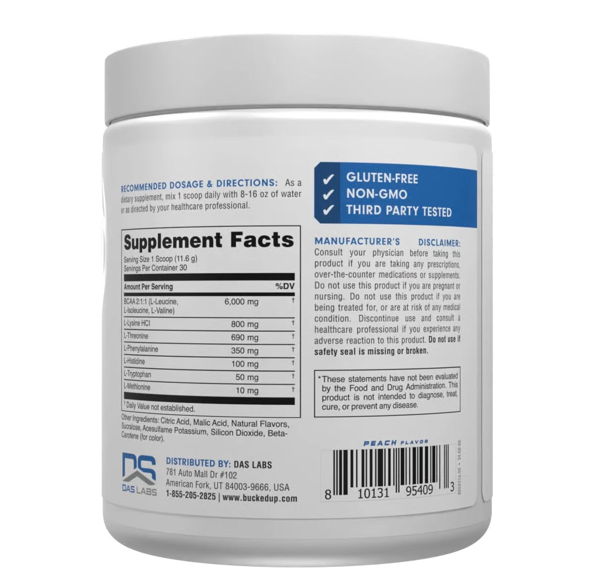 Essential Amino Acids - Bucked Up