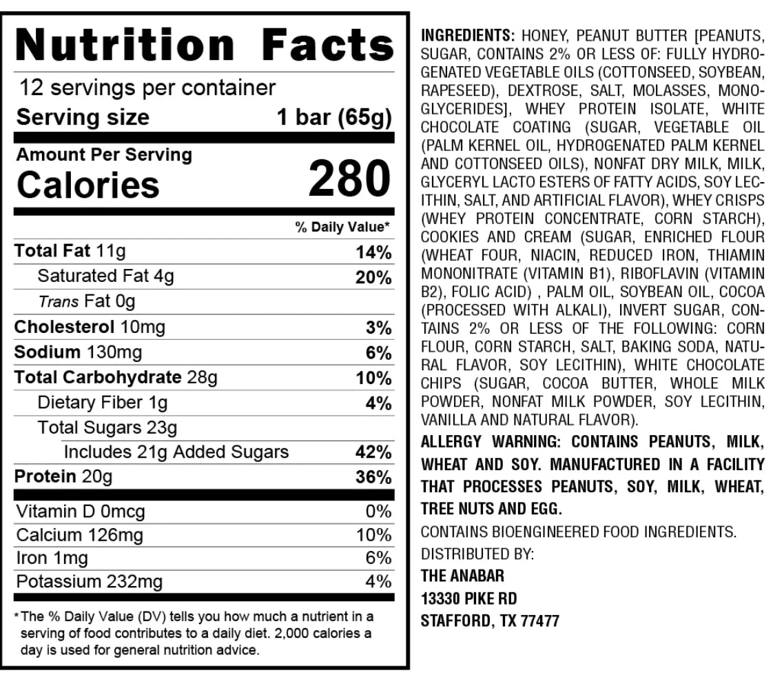 Protein Bar - Anabar