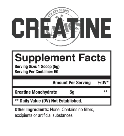 Creatine - Axe & Sledge