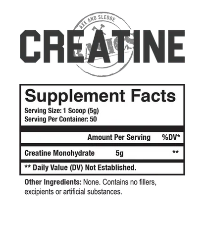 Creatine - Axe & Sledge