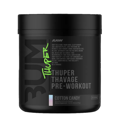 Bum Thuper Thavage Pre-Workout - Raw Nutrition