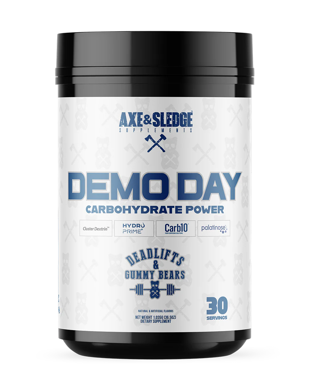 DEMO DAY // CARBOHYDRATE POWER - AXE & SLEDGE SUPPLEMENTS