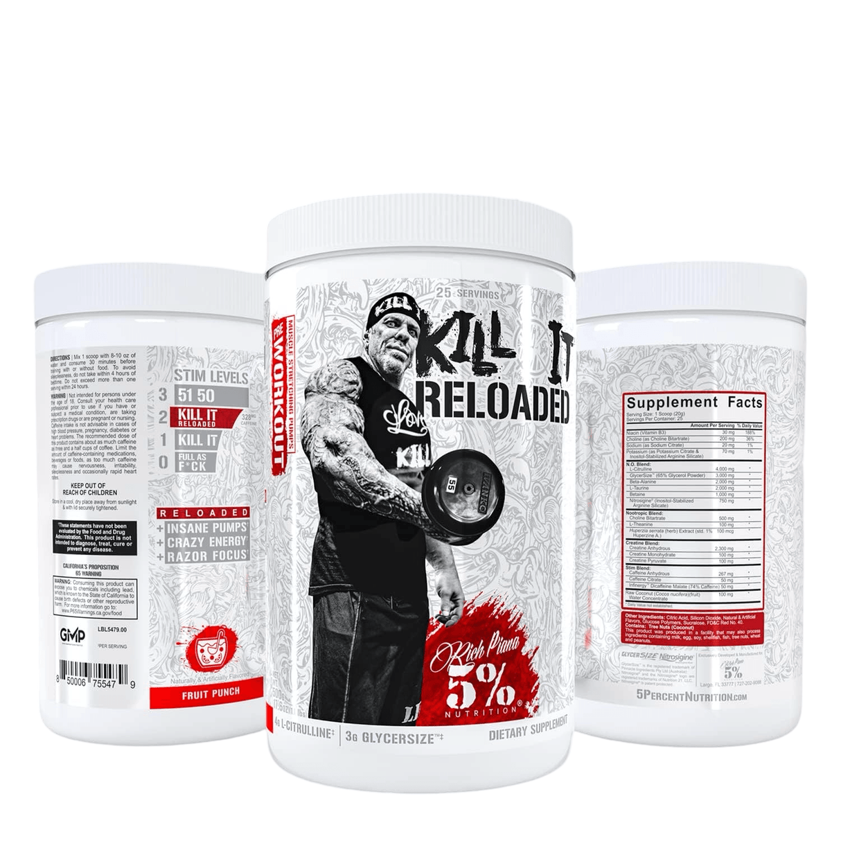 Kill It Reloaded Legendary Series - 5% Nutrition