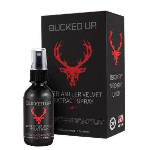 Deer Antler Velvet Extract Spray HIS IGF-1 - Post Workout - Bucked Up