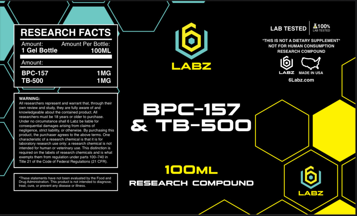 BPC-157 / TB500 GEL - 6 Labz